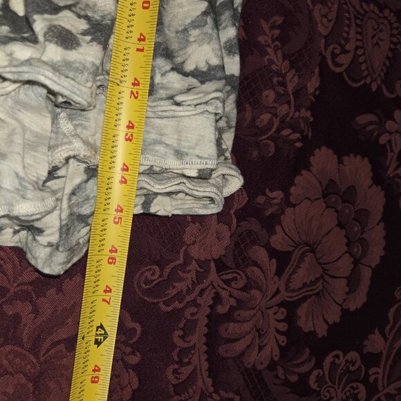 Magnolia Pearl Distressed T-shirt Knit Long Sleeve Dress One Size - Picture 5 of 5